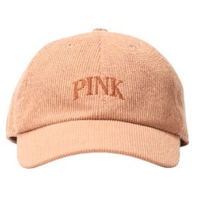 PINK Corduroy Baseball Hat